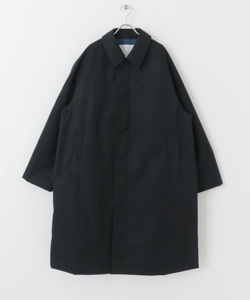 EKAL(エカル)の「nanamica GORE-TEX Balmacaan Coat(ステンカラーコート・メンズ・N・S/M/L)」の1枚目の写真