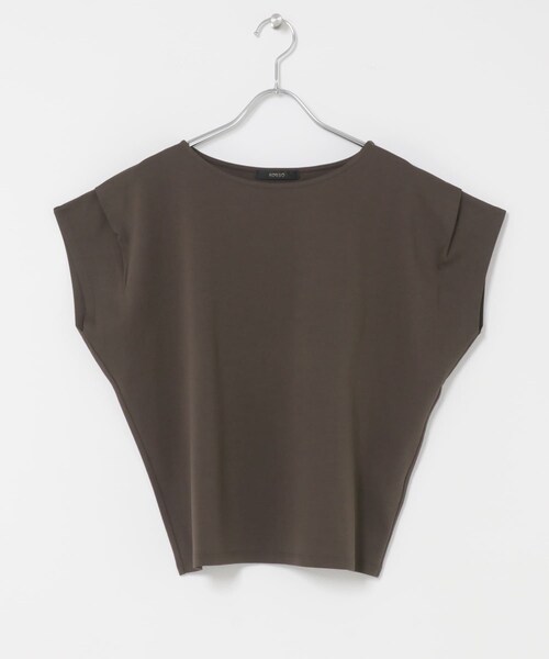 URBAN RESEARCH ROSSO（アーバンリサーチロッソ）の「『WEB/一部店舗限定』ドライドルマンプルオーバー（Tシャツ/カットソー・レディース・OFF/BROWN/PEACH・Free）」の18枚目の写真