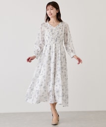 Jayro | ピンタックプリーツ長袖ワンピース(ワンピース)