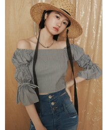 EMODA | ボックスパフスリーブトップ(シャツ/ブラウス)