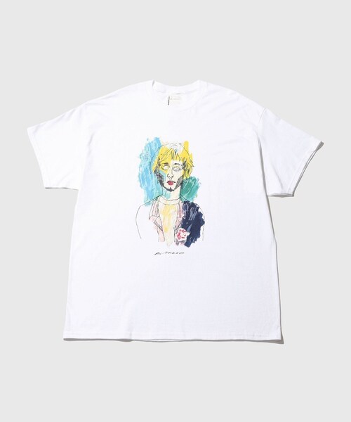 ADAM ET ROPE'(アダムエロペ)の「【BLACKBIRD/ブラックバード】short sleeve cutsewn 05(Tシャツ/カットソー・メンズ・ブラック/ホワイト・0/1/2)」の2枚目の写真