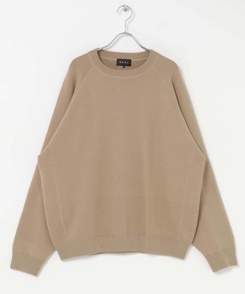 EKAL（エカル）の「ドライニットプルオーバー（ニット/セーター・メンズ・グレージュ/ブラウン/ネイビー・M/L）」の22枚目の写真