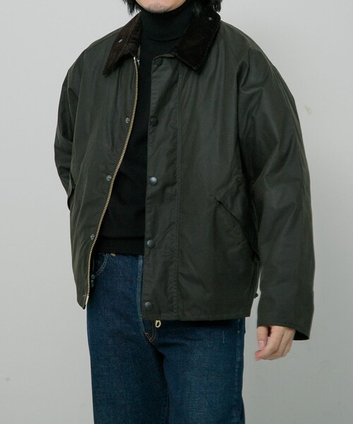 URBAN RESEARCH（アーバンリサーチ）の「Barbour　os transport wax（テーラードジャケット・メンズ・Olive/Black/Sage/Grey・36/38/40/42）」の22枚目の写真