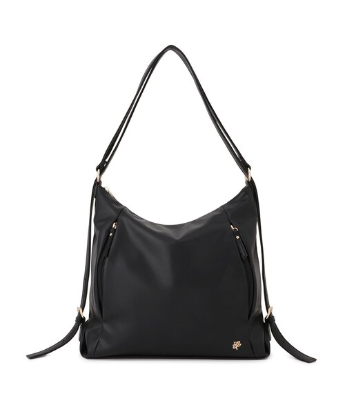ROPE' PICNIC(ロペピクニック)の「2WAYリュック&ショルダーバッグ(ショルダーバッグ・レディース・ブラック/キナリ/ブラウン・F)」の5枚目の写真