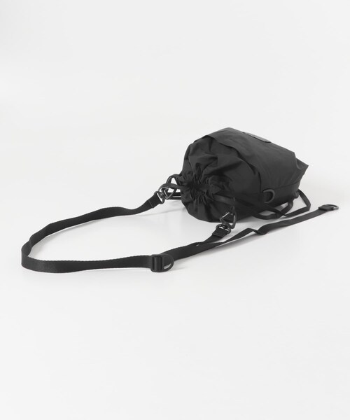 URBAN RESEARCH DOORS（アーバンリサーチドアーズ）の「BAICYCLON　EXCLUSIVE DRAW STRING BAG（ショルダーバッグ・レディース・BLACK/BROWN・Free）」の15枚目の写真