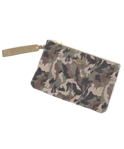 URBAN RESEARCH（アーバンリサーチ）の「jujube　レザーカモフラクラッチBAG（クラッチバッグ・レディース・BLK×CAMO/箔×CAMO・-）」の2枚目の写真