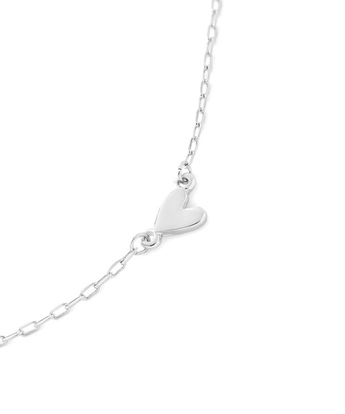 VIS（ビス）の「サイドハートネックレス（ネックレス・レディース・ゴールド/シルバー・F）」の7枚目の写真