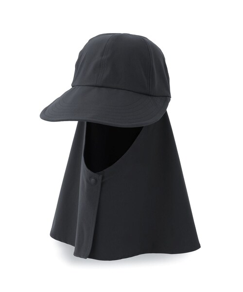 ADAM ET ROPE'（アダムエロペ）の「【Speedo（スピード）】UV Cap（キャップ・レディース・ブラック/チャコール・F）」の2枚目の写真