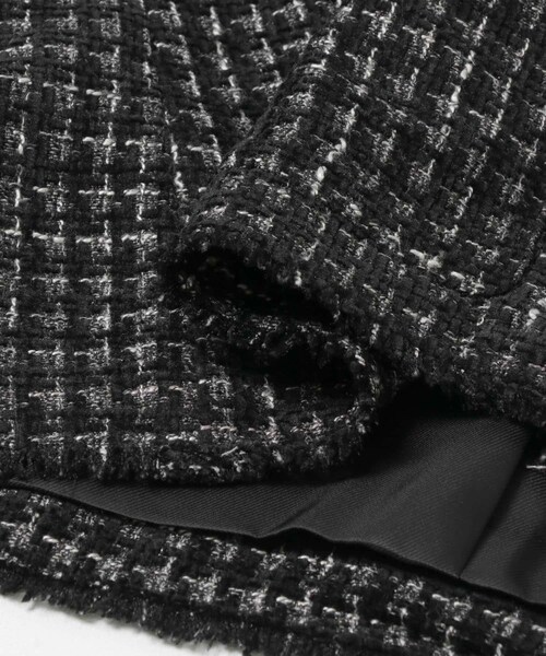 URBAN RESEARCH ROSSO（アーバンリサーチロッソ）の「F by ROSSO　ベロアツイードジャケット（テーラードジャケット・レディース・GRAY/BLACK・FREE）」の14枚目の写真