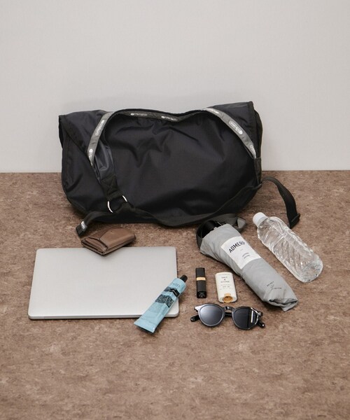 ADAM ET ROPE'(アダムエロペ)の「【LeSportsac for ADAM ET ROPE'】Exclusive Large Sportsac LT(ショルダーバッグ・レディース・ブラック・F)」の10枚目の写真