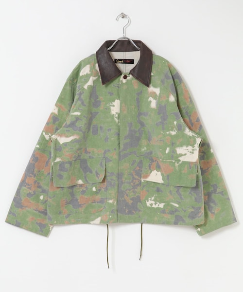 URBAN RESEARCH(アーバンリサーチ)の「Gurank Poplin camouflage hunting JK(カバーオール・メンズ・BRN/KHA・2/3)」の2枚目の写真