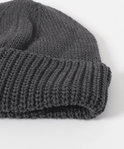 URBAN RESEARCH DOORS（アーバンリサーチドアーズ）の「BIG KNIT CAP（ニットキャップ/ビーニー・メンズ・CHARCOAL/BROWN/BEIGE/SAGE GREEN・-）」の7枚目の写真