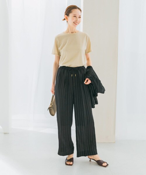 URBAN RESEARCH ROSSO（アーバンリサーチロッソ）の「ラメカットソー（Tシャツ/カットソー・レディース・GRAY/GOLD・FREE）」の22枚目の写真