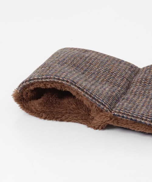 URBAN RESEARCH Sonny Label（アーバンリサーチサニーレーベル）の「HARRIS TWEED中綿マフラー（マフラー・メンズ・チャコール/ネイビー/ブラウン・One）」の12枚目の写真