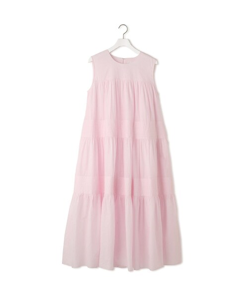 ADAM ET ROPE'(アダムエロペ)の「【AAYUSHI for ADAM ET ROPE'】別注Cotton voile long dress(ワンピース・レディース・ブラック/ブルー/ピンク・F)」の21枚目の写真