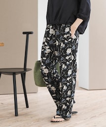 URBAN RESEARCH DOORS | 『WEB限定カラー』リネンリヨセルプリントイージーパンツ(その他パンツ)