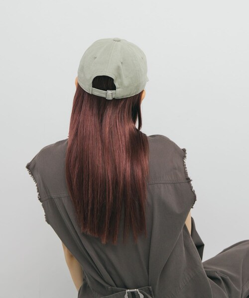 KBF（ケイビーエフ）の「プランプチェーンステッチCAP（キャップ・レディース・IVORY/BROWN/GREEN・one）」の19枚目の写真