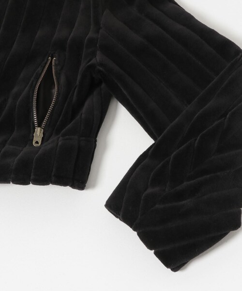 URBAN RESEARCH（アーバンリサーチ）の「Dessin de Mode　シールライダース（ライダースジャケット・レディース・BLACK・FREE）」の11枚目の写真