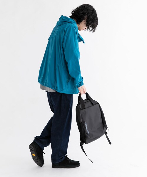 EKAL（エカル）の「『撥水』アクティブライトシェルジャケット（テーラードジャケット・メンズ・BLACK/TURQUOISE・M/L）」の20枚目の写真