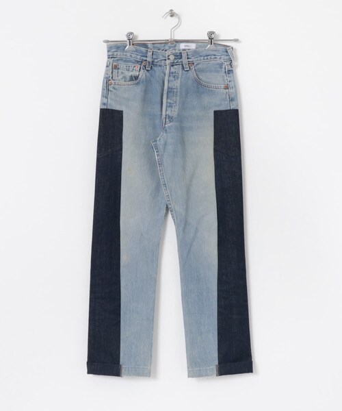 THE GOODLAND MARKET（ザグッドランドマーケット）の「SREU　SREU-Transposed Denim Pants（デニムパンツ・レディース・PALxBL1/PALxBL2/PALxBL3/PALxBL4・1/3）」の8枚目の写真