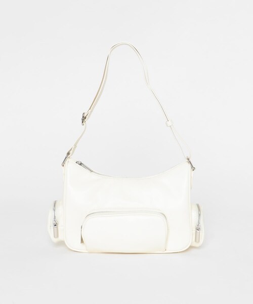 SENSE OF PLACE by URBAN RESEARCH（センスオブプレイスバイアーバンリサーチ）の「3Pポケットバッグ（ショルダーバッグ・レディース・BLACK/IVORY/Y.BEIGE・One）」の9枚目の写真