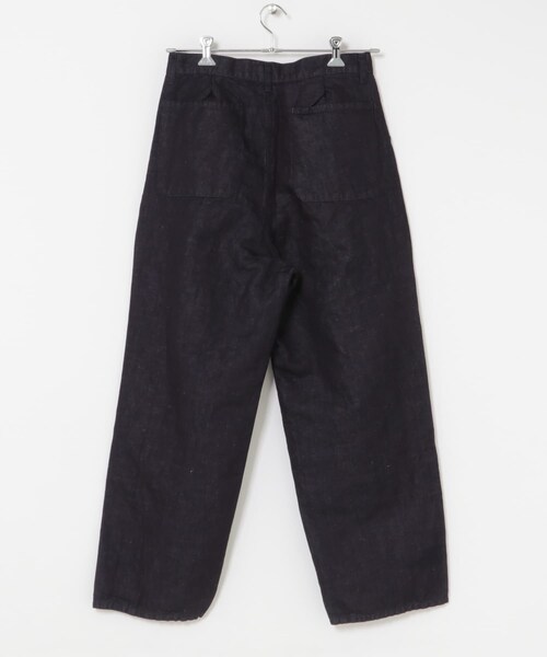 URBAN RESEARCH DOORS（アーバンリサーチドアーズ）の「STILL BY HAND　HEMP MIXED DENIM PANTS（デニムパンツ・メンズ・BLACK/DARK NAVY・44/46/48）」の10枚目の写真