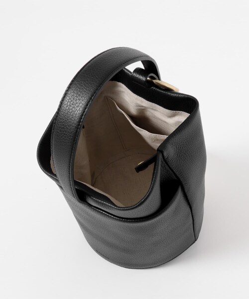 URBAN RESEARCH（アーバンリサーチ）の「MARROW　ROUND HANDLE（ハンドバッグ・レディース・BLACK/SHIRONERI・-）」の11枚目の写真