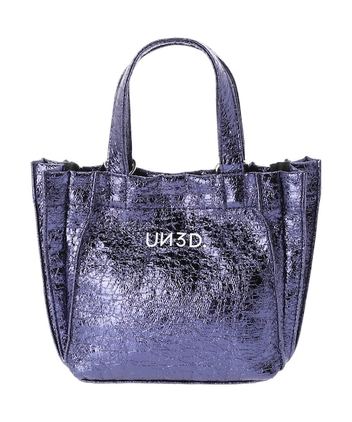 UN3D.（アンスリード）の「ANNIVERSARY ORIGAMI TOTE（ショルダーバッグ・レディース・ブラック/グリーン/ネイビー/パープル/シルバー/ゴールド・F）」の2枚目の写真