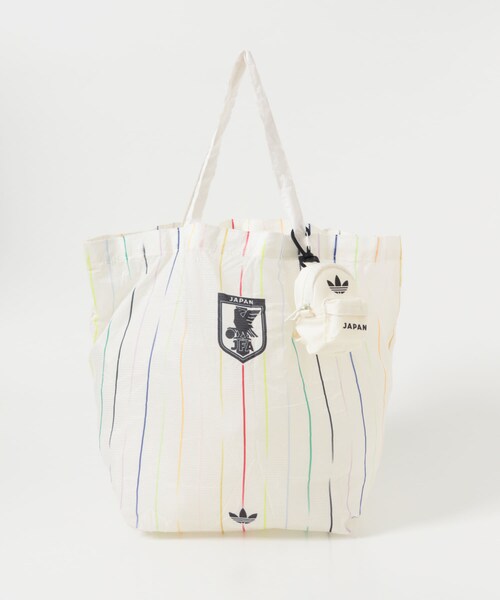 URBAN RESEARCH(アーバンリサーチ)の「adidas サッカー日本代表AW PACKABLE BAG(トートバッグ・メンズ・オフホワイト・Free)」の3枚目の写真