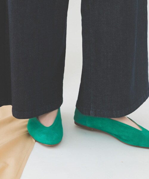 RODE SKO（ロデスコ）の「SOFI　SOFI FLAT SHOES（パンプス・レディース・GREEN/IVORY/CAMEL・36/37/38）」の18枚目の写真
