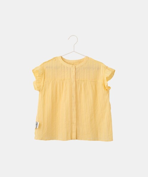 ROPE' PICNIC(ロペピクニック)の「【KIDS/キッズ】ピンタックギャザーブラウス(シャツ/ブラウス・キッズ・ブラック/ホワイト/クリーム・L/M/S)」の16枚目の写真