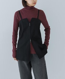 URBAN RESEARCH | 2wayジップビスチェ(キャミソール)