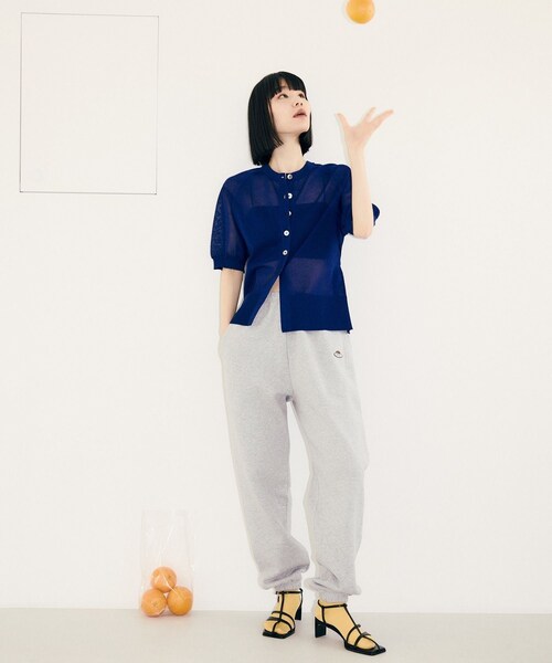 ADAM ET ROPE'（アダムエロペ）の「【HOMME girls×FRUIT OF THE LOOM】Vintage Fit Sweatpants（その他パンツ・レディース・グレー・S）」の18枚目の写真