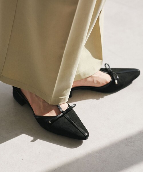 VIS(ビス)の「Tストラップリボンパンプス(パンプス・レディース・ブラック/キャメル・L/M/S)」の10枚目の写真