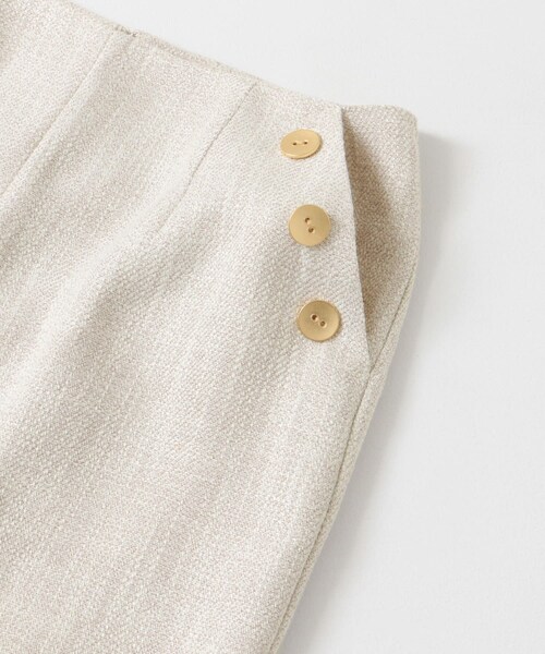 URBAN RESEARCH ROSSO（アーバンリサーチロッソ）の「ボタンデザインタイトスリットスカート（スカート・レディース・CHECK/L.GREIGE/INDIGO・36/38）」の10枚目の写真