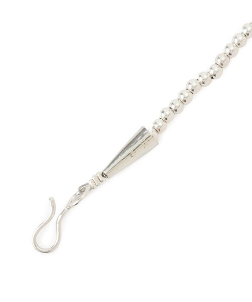 ADAM ET ROPE'（アダムエロペ）の「【ERICKA NICOLAS BEGAY】ナバホパールネックレス3mm/120cm（ネックレス・レディース・シルバー・F）」の17枚目の写真