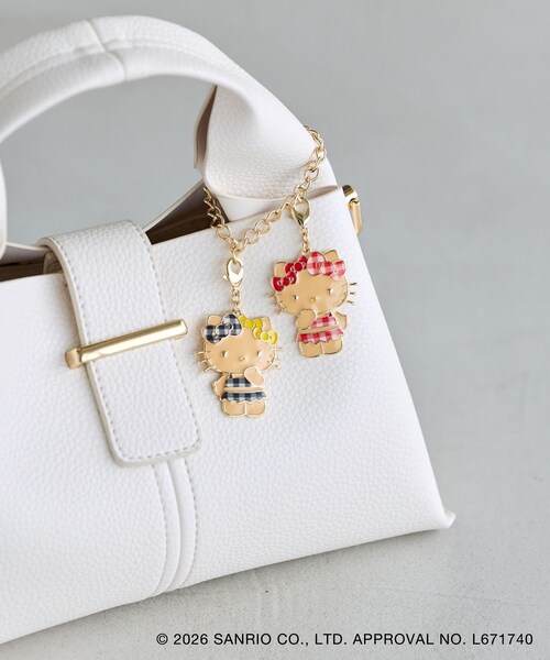 VIS(ビス)の「【HELLO KITTY×VIS】日焼けデザイン ハローキティアソートエポチャーム(チャーム・レディース・ベージュ/ベージュ系・F)」の15枚目の写真