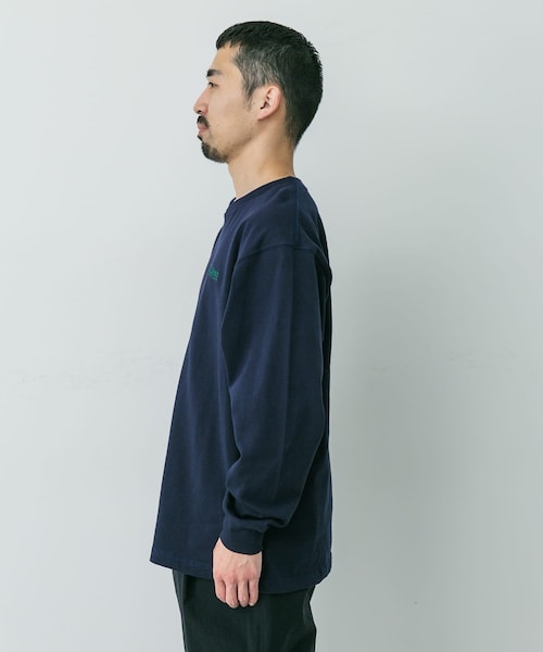URBAN RESEARCH DOORS（アーバンリサーチドアーズ）の「L.L.Bean　Union Long-Sleeve T-Shirts（Tシャツ/カットソー・メンズ・White/Birch/Navy/Wht/Lt.grn/Maize/Wht・M/L/XL）」の16枚目の写真