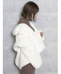 dazzlin | ダスティショートエコファーコート(その他アウター)