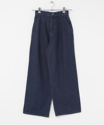URBAN RESEARCH DOORS | 裏起毛タックデニムパンツ(デニムパンツ)