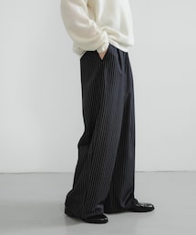 URBAN RESEARCH | 『3サイズ展開』『イージーケア』 ウール混タックギャザーストレートパンツ(その他パンツ)