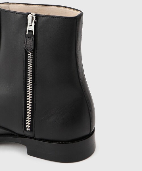 ADAM ET ROPE'（アダムエロペ）の「【foot the coacher/フット ザ コーチャー】BSIDE ZIP BOOTS(LEATHER SOLE)（ブーツ・メンズ・ブラック・25.0/26.0/27.0）」の8枚目の写真