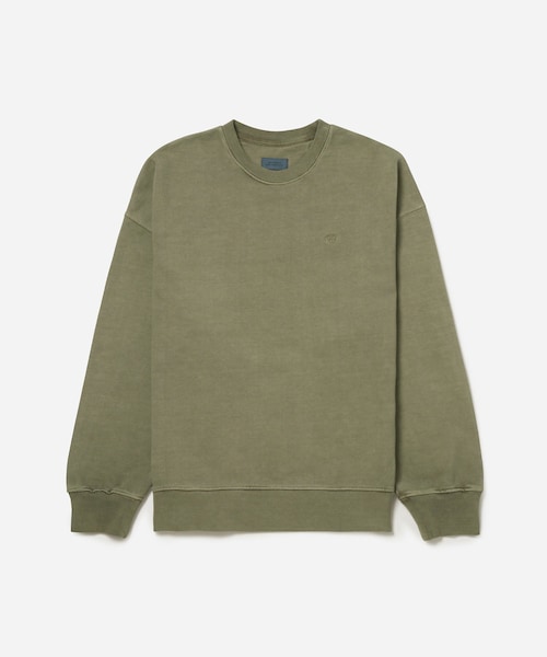 Saturdays NYC（サタデーズ ニューヨークシティ ）の「Ari Pigment Dyed Crew（スウェット・レディース・ブラック/オリーブ・L/M/S/XL/XS）」の10枚目の写真