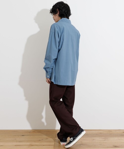 THE GOODLAND MARKET（ザグッドランドマーケット）の「KEIMEN　Pullover shirts（シャツ/ブラウス・メンズ・Sax/Navy/Green・M/L）」の18枚目の写真