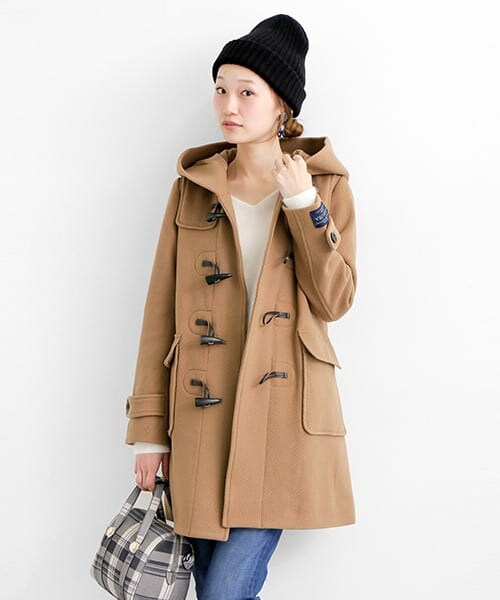 URBAN RESEARCH（アーバンリサーチ）の「ダッフルコート（ダッフルコート・レディース・NAVY/CAMEL/OFF・FREE）」の9枚目の写真