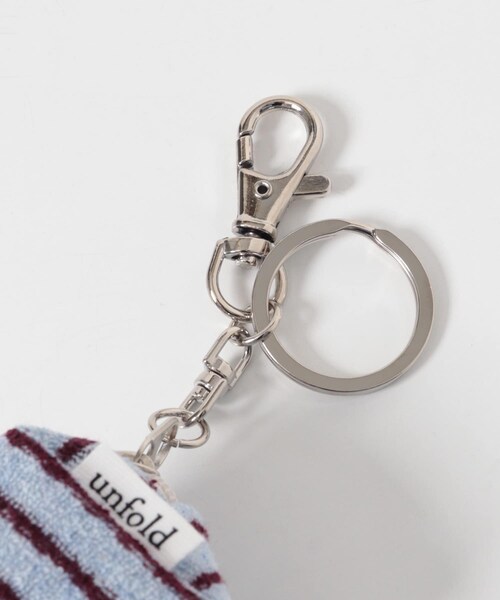 KBF（ケイビーエフ）の「UNFOLD　Mini terry pouch keyring（ポーチ・レディース・NAVY/BLUE BUR/PINK・Free）」の9枚目の写真