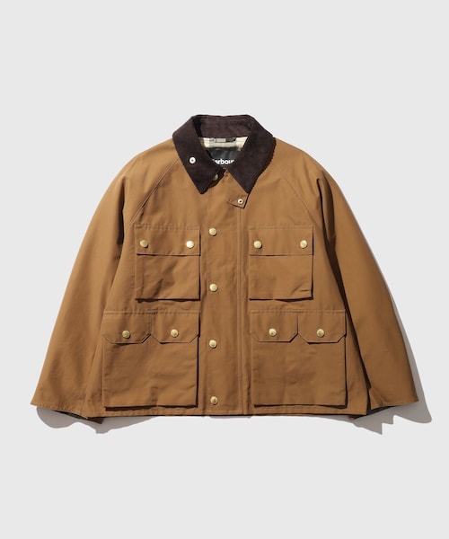 ADAM ET ROPE'(アダムエロペ)の「《別注》【Barbour/バブアー】EX 4POCKET SHORT BLOUSON(その他アウター・メンズ・キャメル/カーキ・34/36/38/40/42)」の3枚目の写真