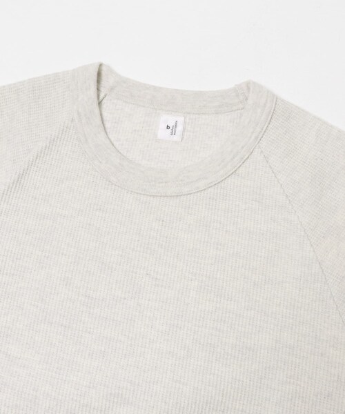 かぐれ（カグレ）の「blurhmsROOTSTOCK　THERMAL RAGLAN T-SHIRTS（Tシャツ/カットソー・レディース・H Oatmeal/Blue/H Beige・0）」の6枚目の写真