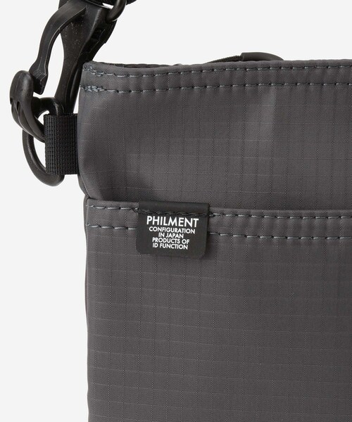 Saturdays NYC（サタデーズ ニューヨークシティ ）の「PHILMENT AT SACOCHE（ショルダーバッグ・メンズ・ブラック/グレー・F）」の10枚目の写真