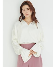 LAGUNAMOON | フレアカフカフタンブラウス(シャツ/ブラウス)